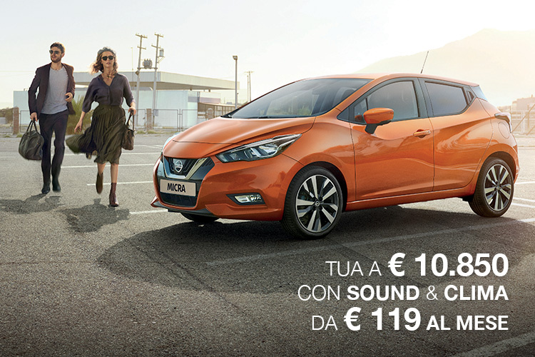 NUOVA NISSAN MICRA. COMPLICE PERFETTA.