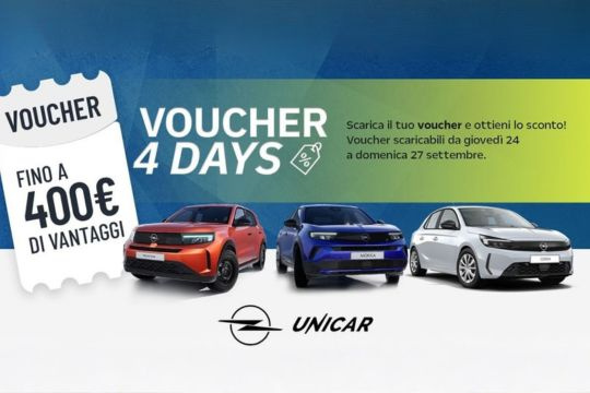 4 Days Unicar Opel