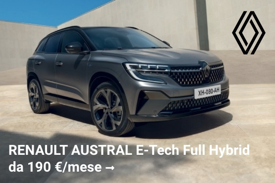 RENAULT AUSTRAL E-Tech Full Hybrid 200 da 190€*/rata mese