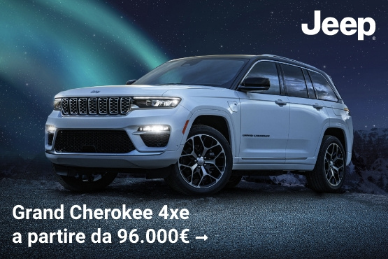 Jeep Grand Cherokee 4xe a partire da 96.000€