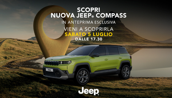 ANTEPRIMA ESCLUSIVA NUOVA JEEP COMPASS