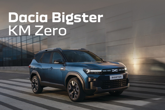 uova Dacia Bigster Expression Mild Hev 140 Km0 con il 20% di sconto sul prezzo di listino