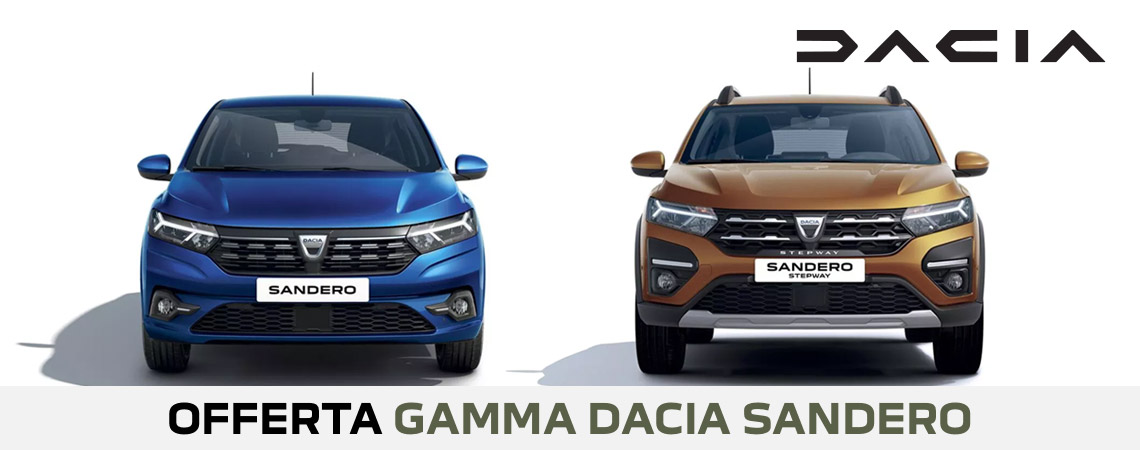 OFFERTA DACIA SANDERO
