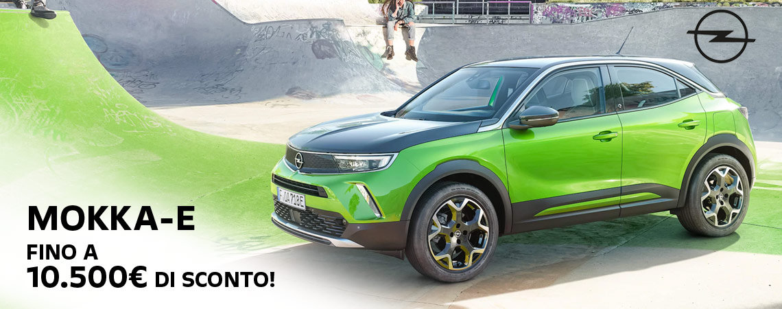 Scopri subito il nuovo SUV elettrico MOKKA-E