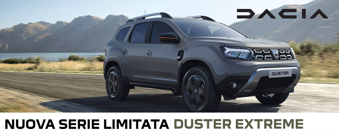 NUOVA SERIE LIMITATA DUSTER EXTREME