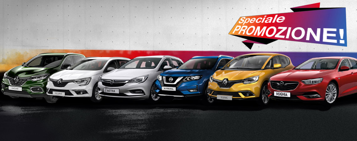 Speciale promozione su Km0 e Aziendali