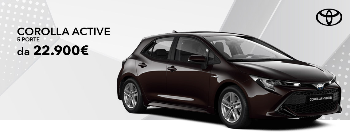 COROLLA ACTIVE - 5 PORTE