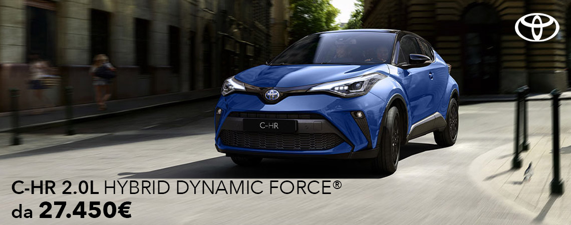 TOYOTA C-HR 2.0L HYBRID DYNAMIC FORCE®