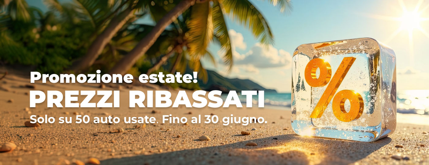 Promozione Estate - Sconti Fino a 1.500€ su sole 50 Auto Usate
