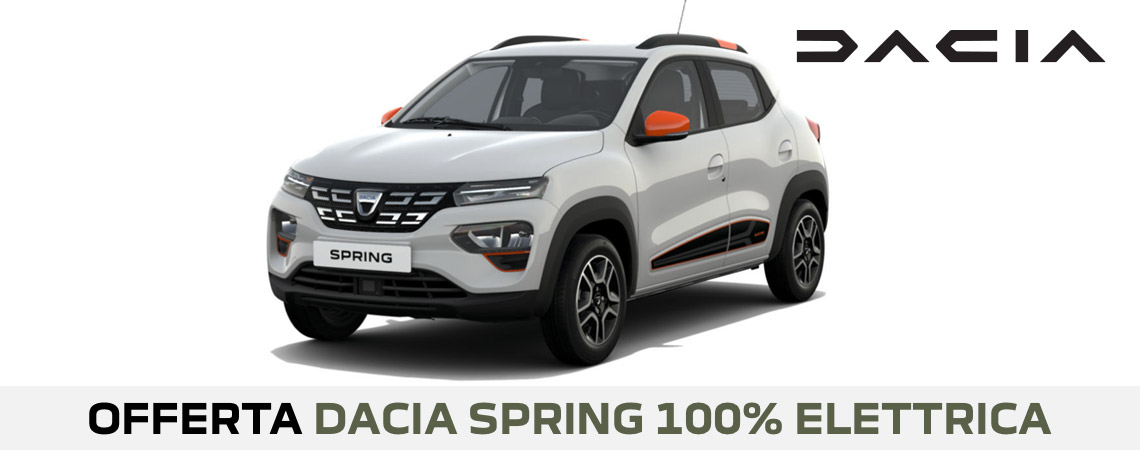 DACIA SPRING 100% ELETTRICA