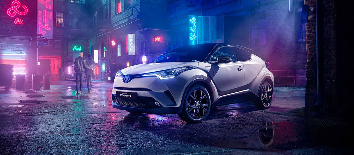 Scegli la gamma Toyota Hybrid.