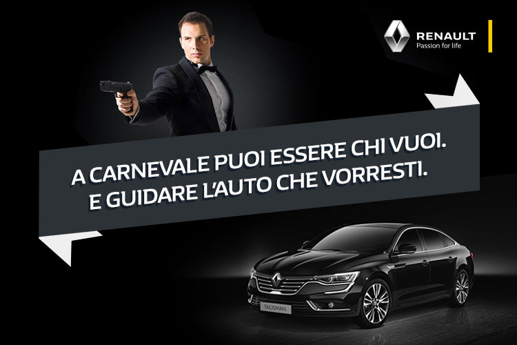 Vivi il Carnevale Renault da Autonord Fioretto