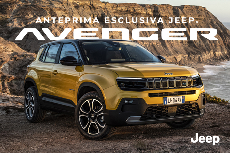 JEEP AVENGER / ANTEPRIMA ESCLUSIVA PRONTOAUTO / Martedì 6 dicembre