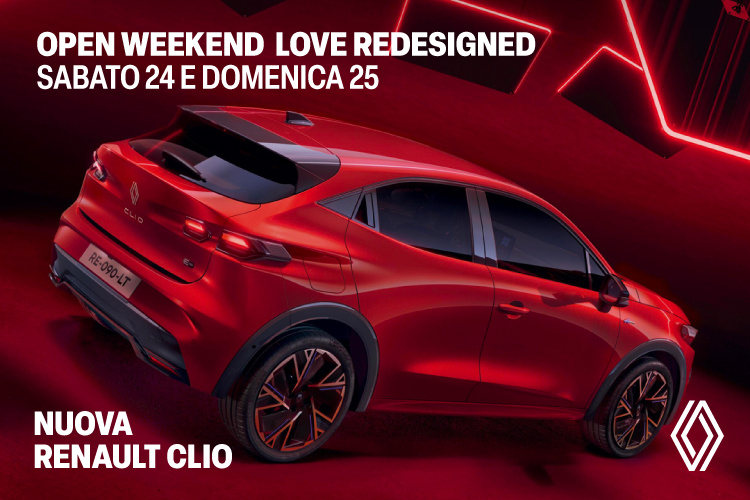 Open Weekend Nuova Renault Clio