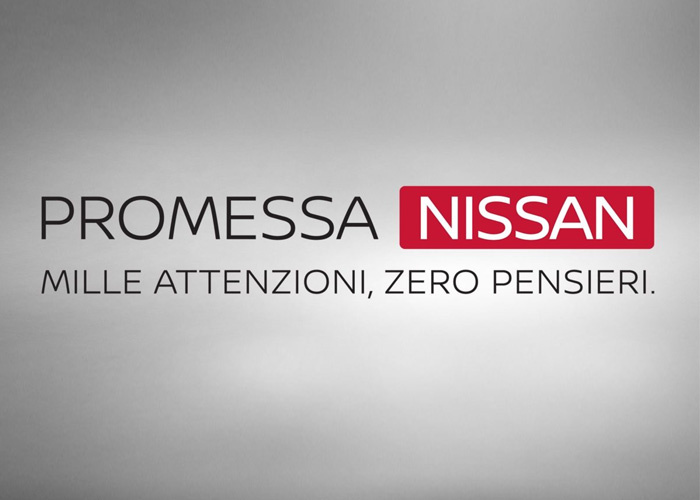 Promessa Nissan mille attenzioni, zero pensieri